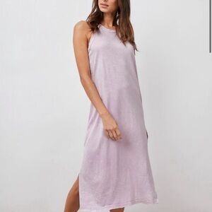 Rails Acid Wash Lavender Sleeveless Midi Dress Size XL NWT